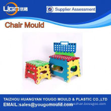 2013 hot sale popular new design plastic folding Injection chair mould in Huangyan China